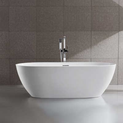 Bellaterra Como 71 inch Freestanding Bathtub in Glossy White BA6602