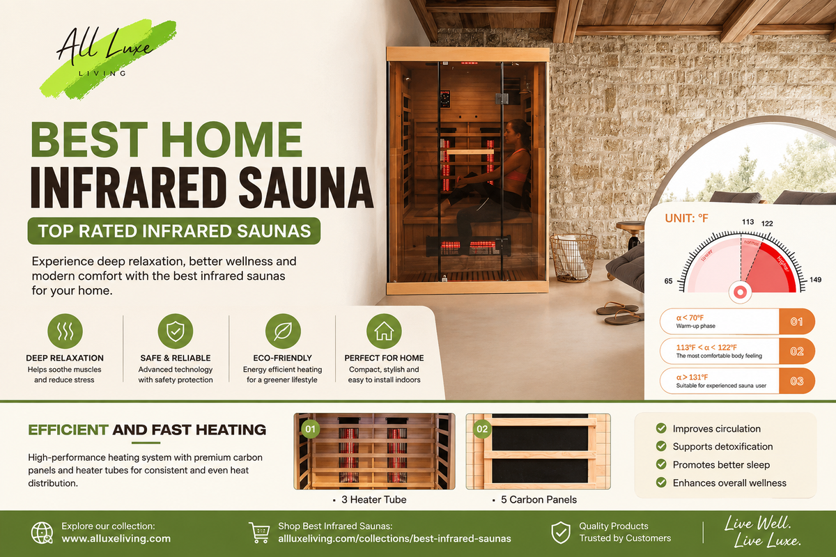 Best Home Infrared Sauna  Top Rated Infrared Saunas