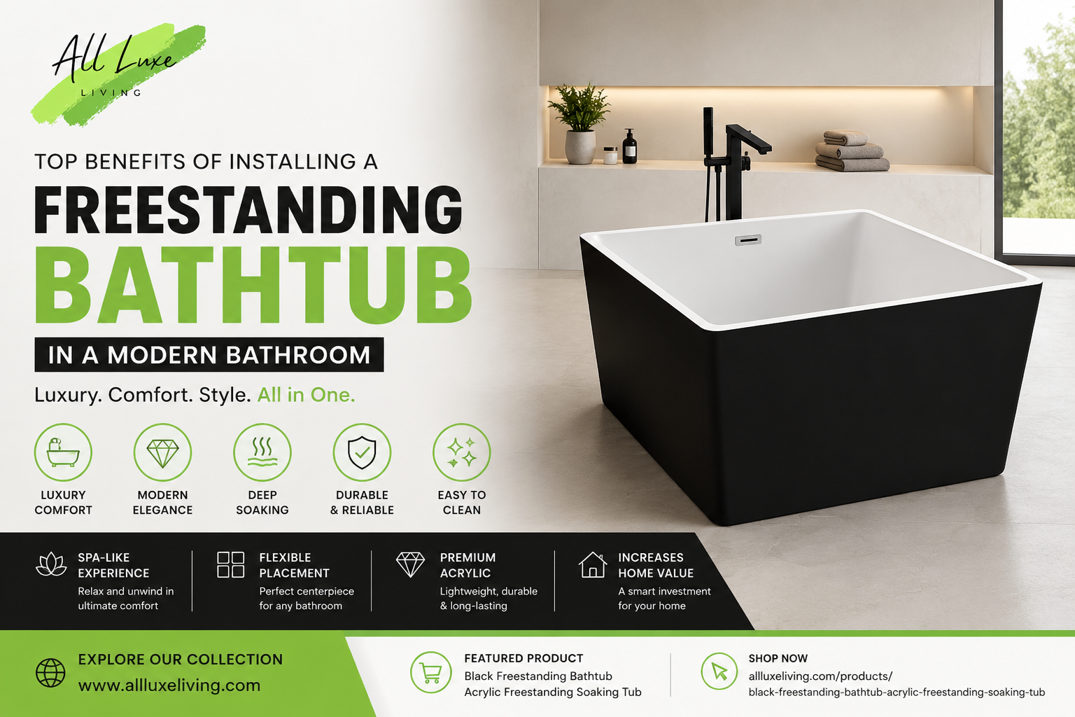 Freestanding Bathtub