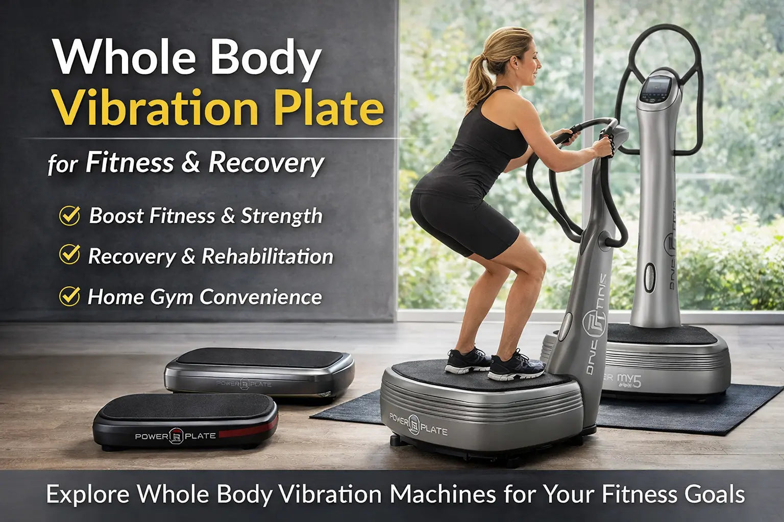 Whole Body Vibration Plate