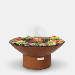 ARTEFLAME 40" FIRE PIT WITH COOKTOP  NOBASE40-S