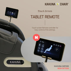 Kahuna Massage Chair Kahuna 4D+@ Dual Air Float Flex HSL-track with Infrared heating SM-9300 Grey KMCSM9300GREY