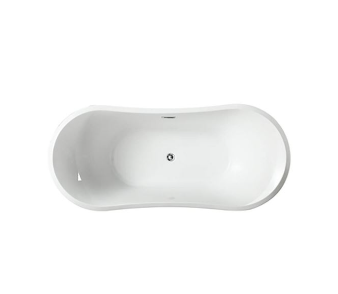 Bellaterra Ancona 71 in. Freestanding Bathtub in Glossy White BA6518