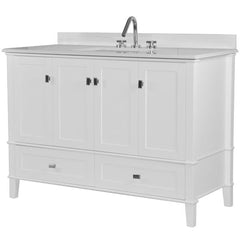 Bellaterra Aurora 49 in. Single Vanity with Quartz Top 800631-49S-LG