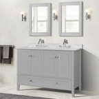 Bellaterra Aurora 49 in. Double Vanity with Quartz Top 800631-49D-LG