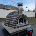 Proforno Traditional Wood Fired Brick Pizza Oven - Blacksmith PBS-01