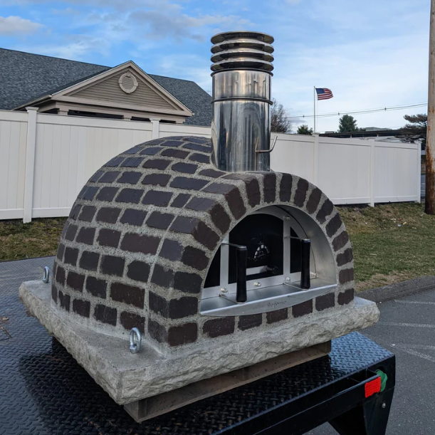 Proforno Traditional Wood Fired Brick Pizza Oven - Blacksmith PBS-01