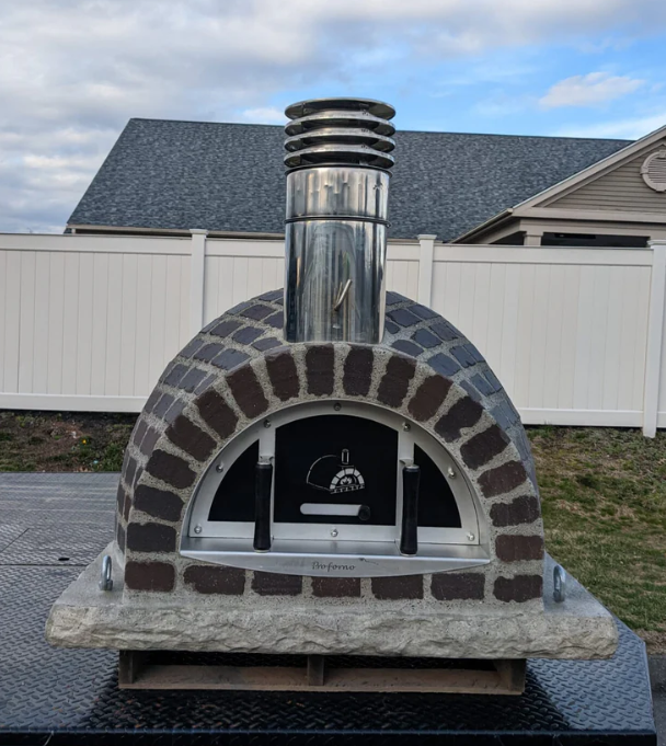 Proforno Traditional Wood Fired Brick Pizza Oven - Blacksmith PBS-01