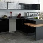 Brama by Vinotemp Indoor Undercounter Automatic Ice Maker, 25 lb Capacity, in Stainless Steel BR-15INIM-B