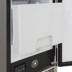 Brama by Vinotemp Indoor Undercounter Automatic Ice Maker, 25 lb Capacity, in Stainless Steel BR-15INIM-B
