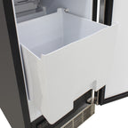 Brama by Vinotemp Indoor Undercounter Automatic Ice Maker, 25 lb Capacity, in Stainless Steel BR-15INIM-B