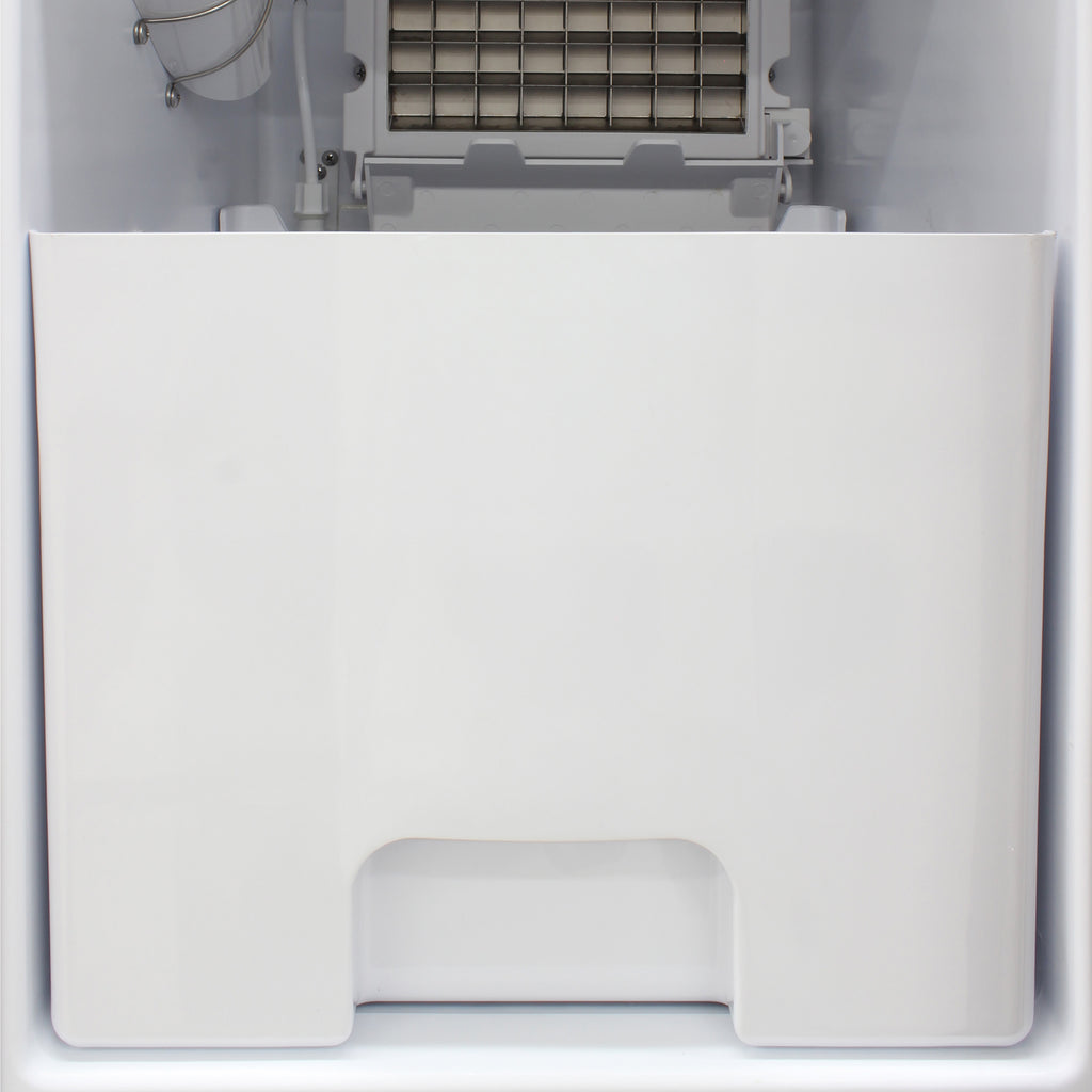 Brama by Vinotemp Indoor Undercounter Automatic Ice Maker, 25 lb Capacity, in Stainless Steel BR-15INIM-B