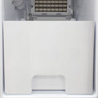 Brama by Vinotemp Indoor Undercounter Automatic Ice Maker, 25 lb Capacity, in Stainless Steel BR-15INIM-B