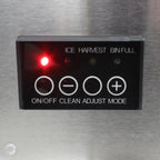 Brama by Vinotemp Outdoor Undercounter Automatic Ice Maker, 25 lb Capacity, in Stainless Steel BR-15OUIM-SS