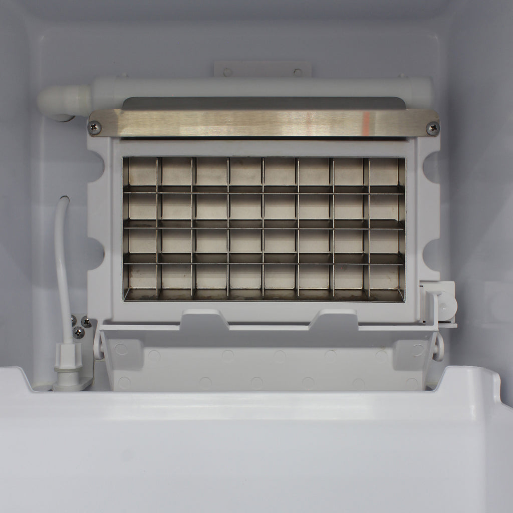 Brama by Vinotemp Outdoor Undercounter Automatic Ice Maker, 25 lb Capacity, in Stainless Steel BR-15OUIM-SS