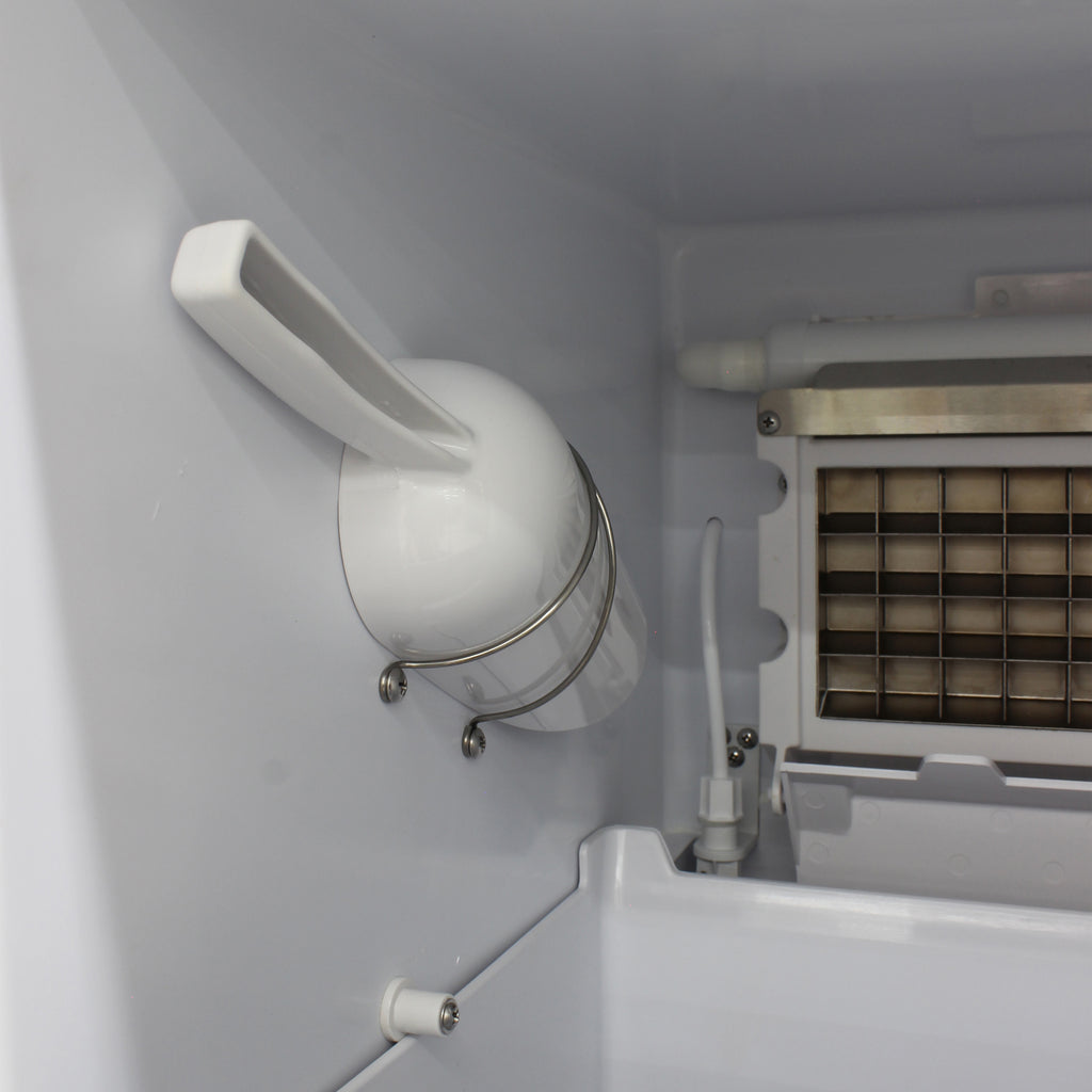 Brama by Vinotemp Outdoor Undercounter Automatic Ice Maker, 25 lb Capacity, in Stainless Steel BR-15OUIM-SS