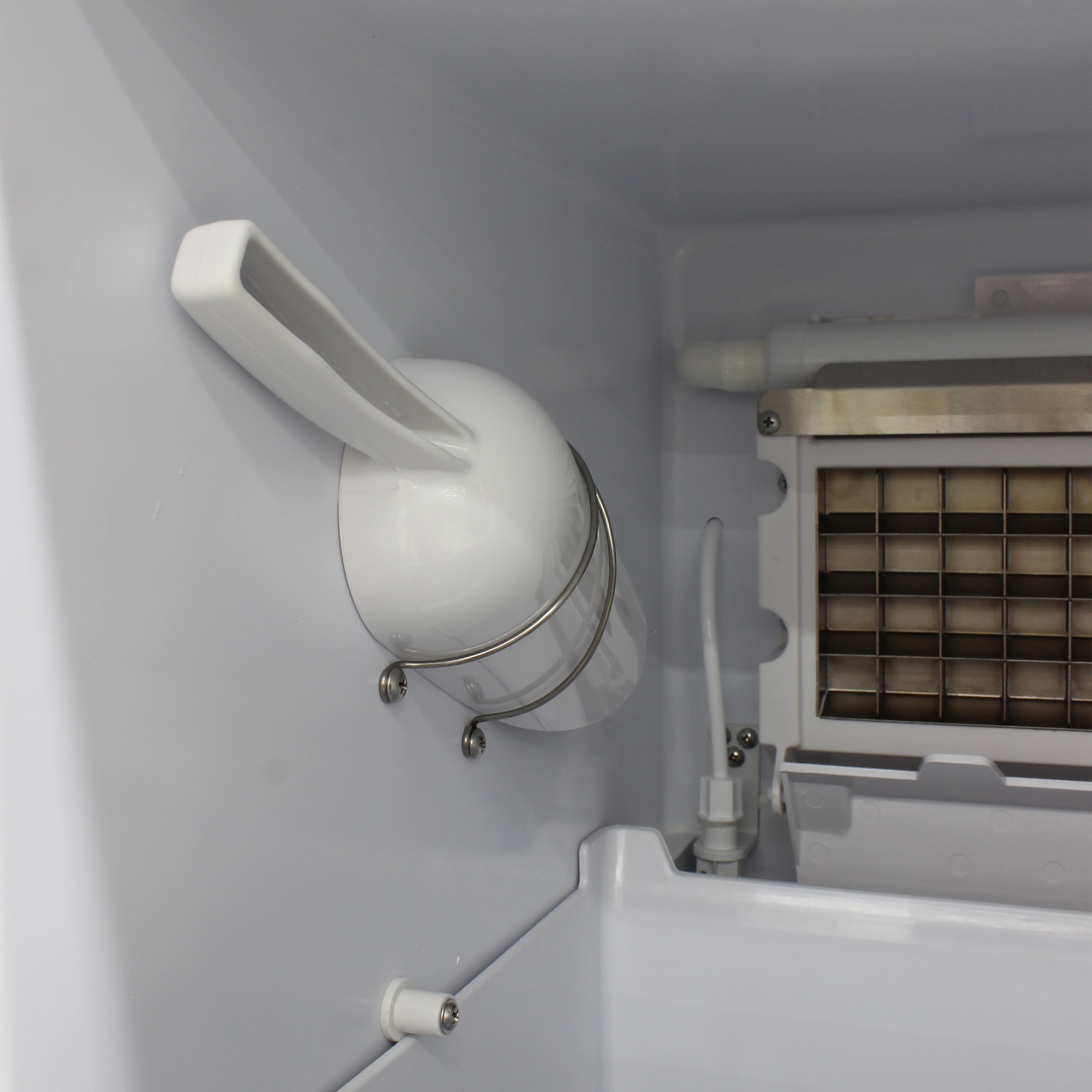 Brama by Vinotemp Outdoor Undercounter Automatic Ice Maker, 25 lb Capacity, in Stainless Steel BR-15OUIM-SS