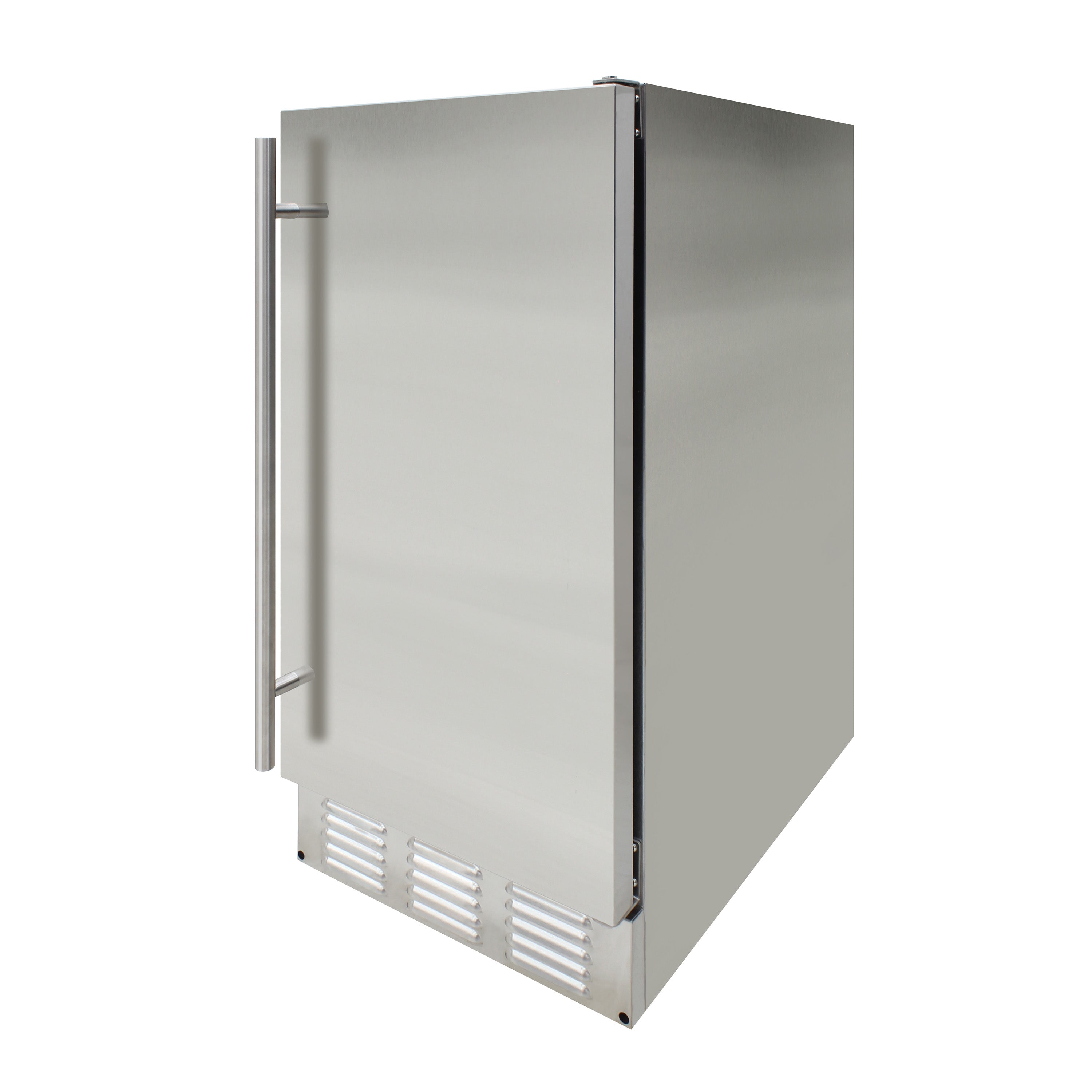 Brama by Vinotemp Outdoor Undercounter Automatic Ice Maker, 25 lb Capacity, in Stainless Steel BR-15OUIM-SS