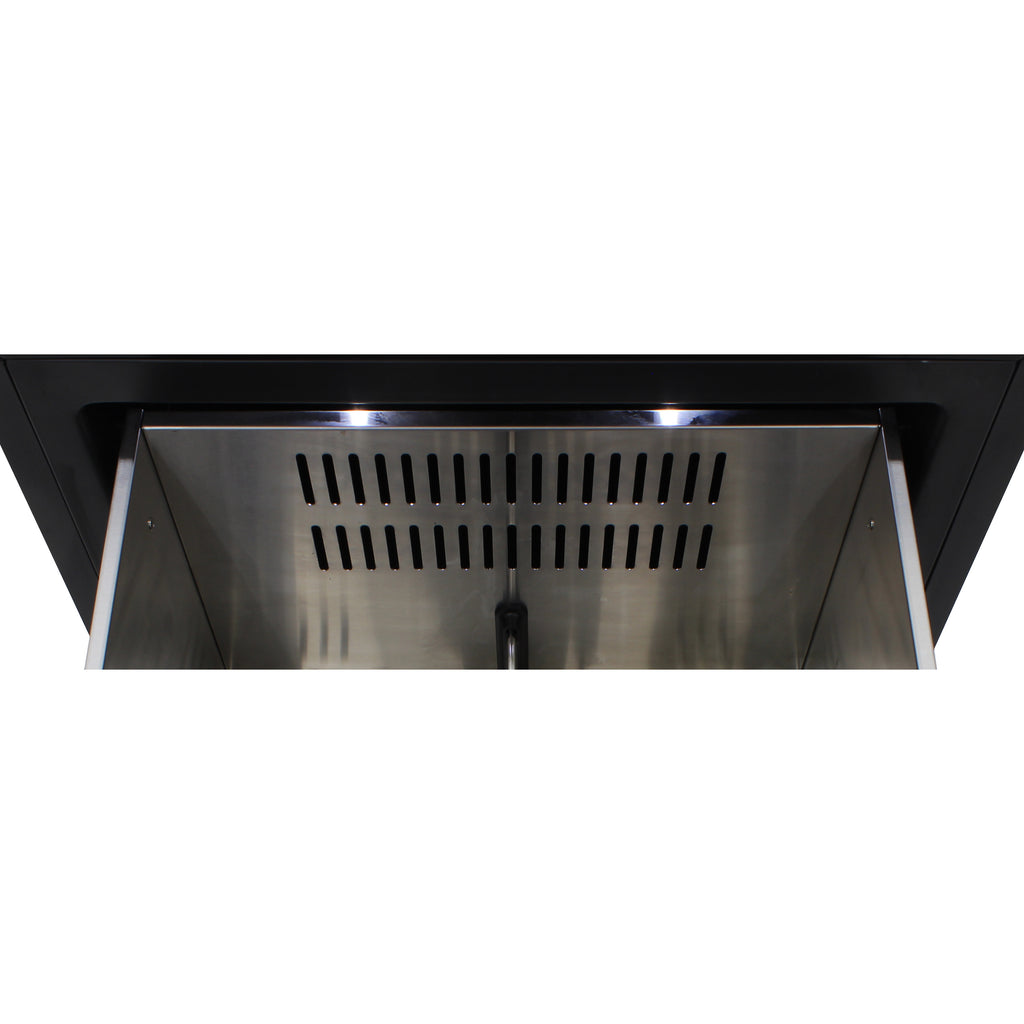 Brama by Vinotemp Indoor/Outdoor Drawer Refrigerator and Freezer, in Stainless Steel BR-24FZREF