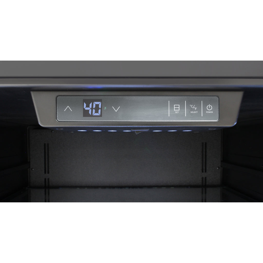 Brama by Vinotemp 300-Series Pantry Refrigerator, 21.2 cu. ft. Capacity, in Black BR-300GREF