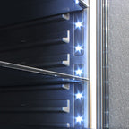 Brama by Vinotemp 300-Series Pantry Refrigerator, 21.2 cu. ft. Capacity, in Black BR-300GREF