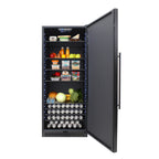 Brama by Vinotemp 300-Series Pantry Refrigerator, 21.2 cu. ft. Capacity, in Black BR-300GREF