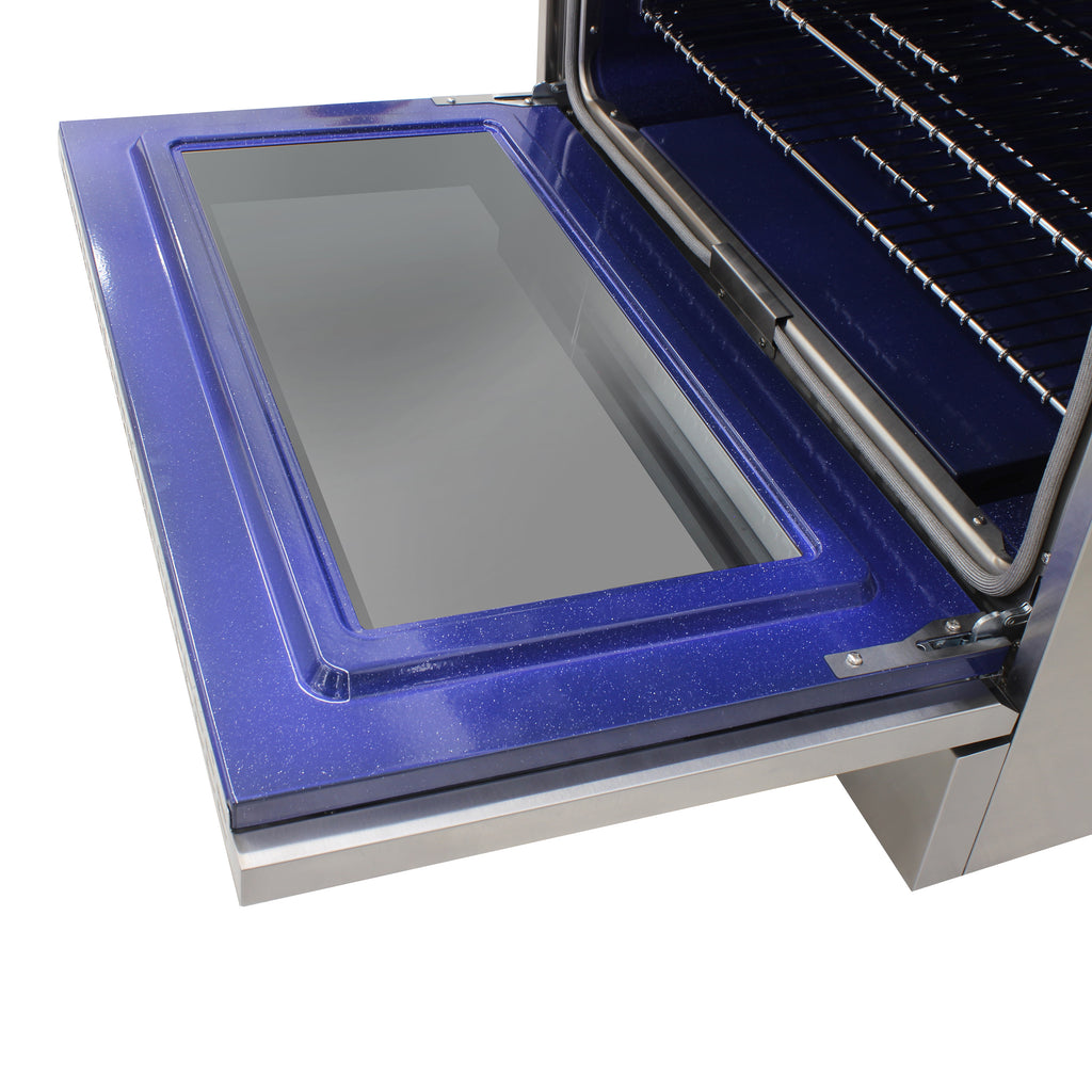 Brama by Vinotemp 36" Gas Range and Oven, 5.2 cu. ft. Capacity, in Stainless Steel BR-36SSGG