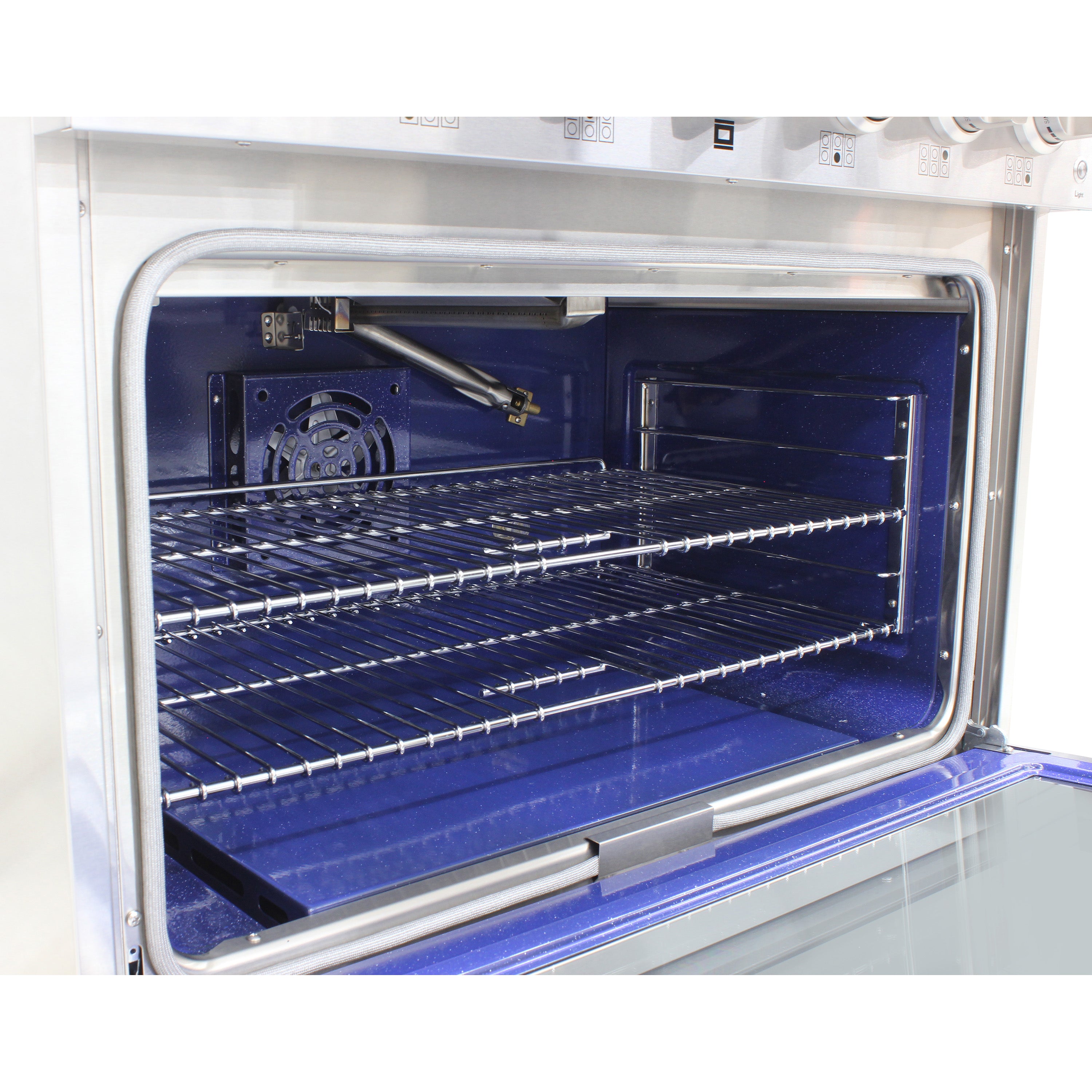 Brama by Vinotemp 36" Gas Range and Oven, 5.2 cu. ft. Capacity, in Stainless Steel BR-36SSGG