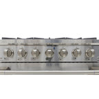 Brama by Vinotemp 36" Gas Range and Oven, 5.2 cu. ft. Capacity, in Stainless Steel BR-36SSGG