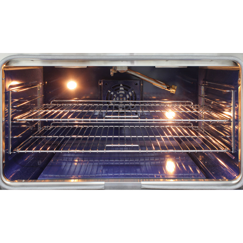 Brama by Vinotemp 36" Gas Range and Oven, 5.2 cu. ft. Capacity, in Stainless Steel BR-36SSGG