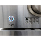 Brama by Vinotemp 48" Double Oven Gas Range with 8 Burners, 6.7 cu. ft. Capacity, in Stainless Steel BR-48SSGG