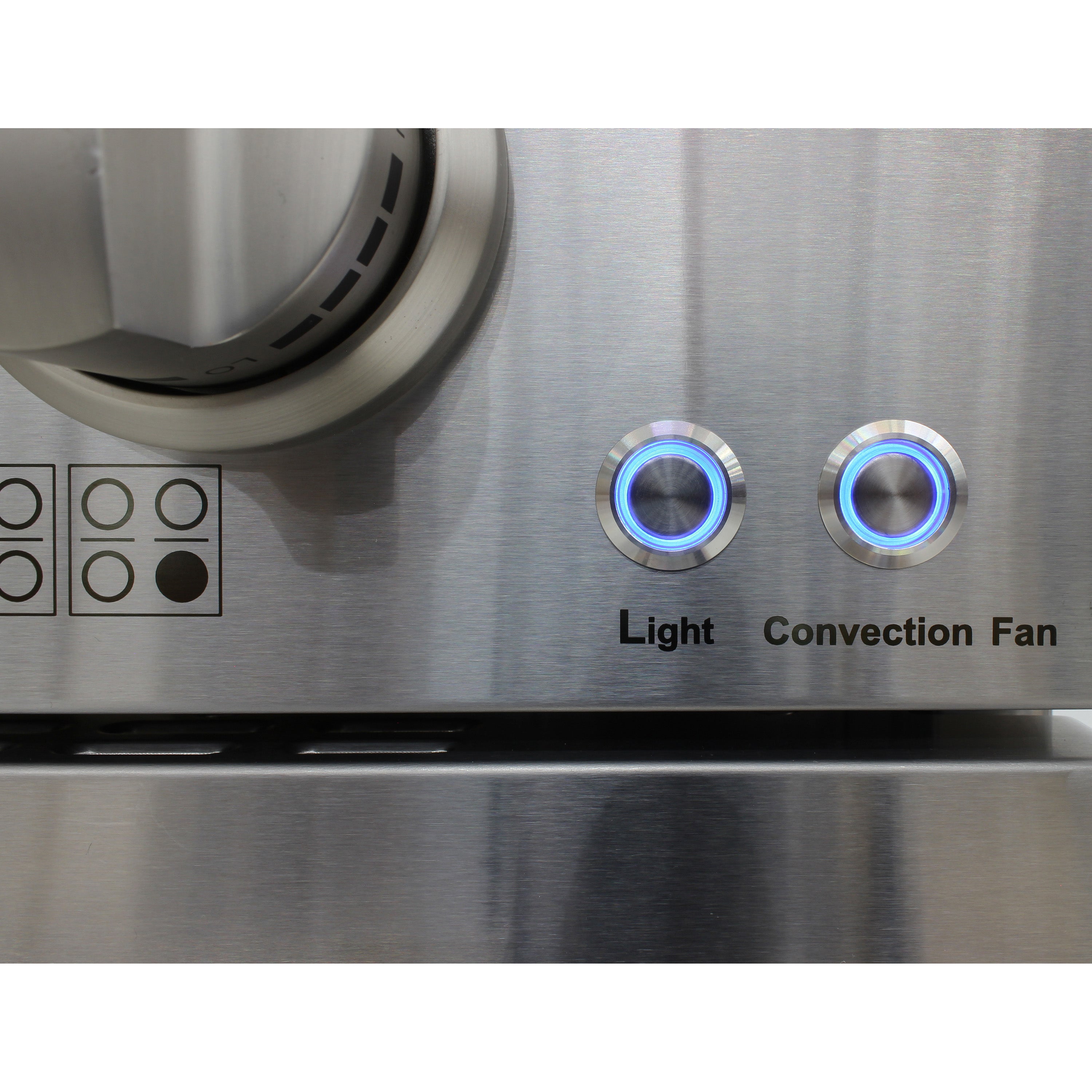 Brama by Vinotemp 48" Double Oven Gas Range with 8 Burners, 6.7 cu. ft. Capacity, in Stainless Steel BR-48SSGG