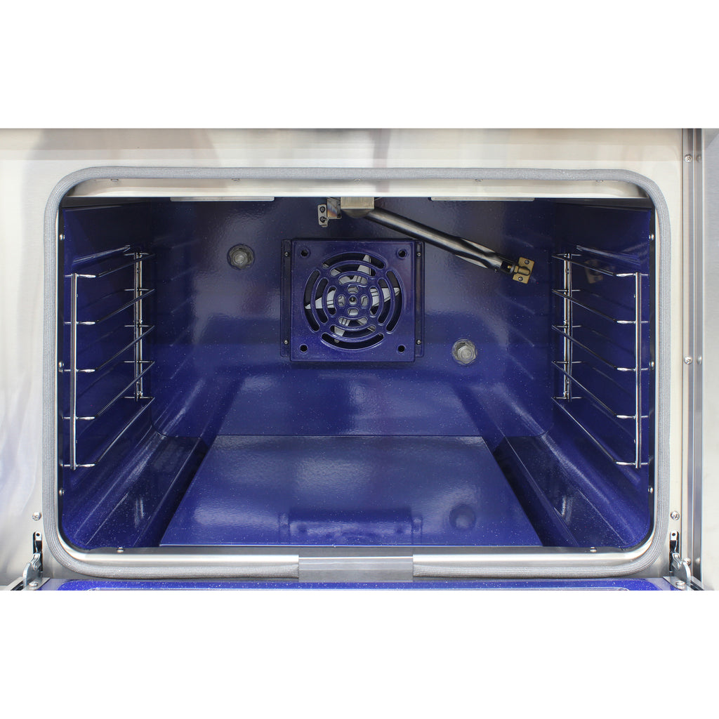 Brama by Vinotemp 48" Double Oven Gas Range with 8 Burners, 6.7 cu. ft. Capacity, in Stainless Steel BR-48SSGG