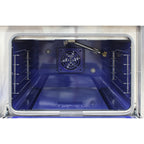 Brama by Vinotemp 48" Double Oven Gas Range with 8 Burners, 6.7 cu. ft. Capacity, in Stainless Steel BR-48SSGG