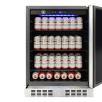 Brama by Vinotemp 24" Outdoor Undercounter Refrigerator, 5.12 cu. ft. Capacity, in Stainless Steel BR-ODR101-03