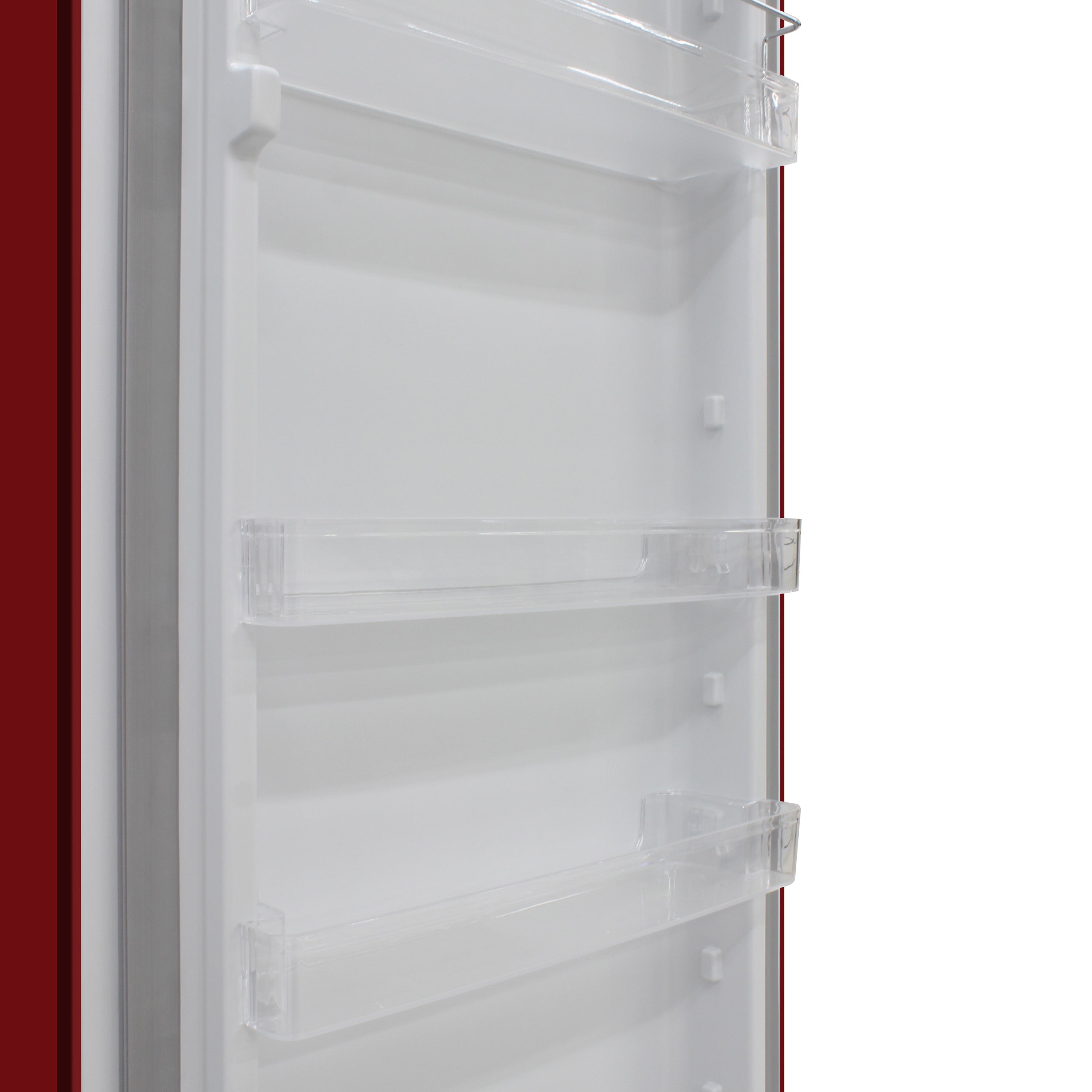 Brama by Vinotemp Retro Refrigerator with Solid Steel Door, in Black BR-RETRO-01