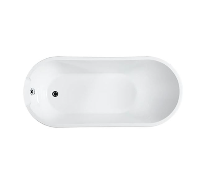 Bellaterra Barletta 69 in. Freestanding Bathtub in Glossy White BA6801