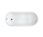 Bellaterra Barletta 69 in. Freestanding Bathtub in Glossy White BA6801