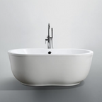 Bellaterra Brescia 65 in. Freestanding Bathtub in Glossy White BA6811