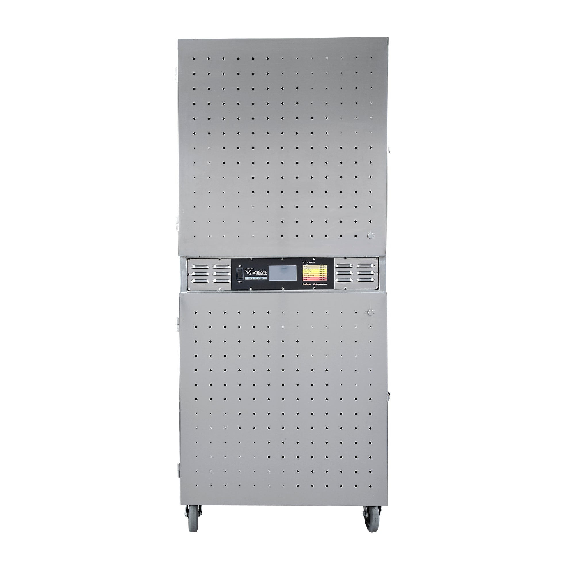 Excalibur 42-Tray Dual-Zone Commercial Food Dehydrator, in Stainless Steel COMM2