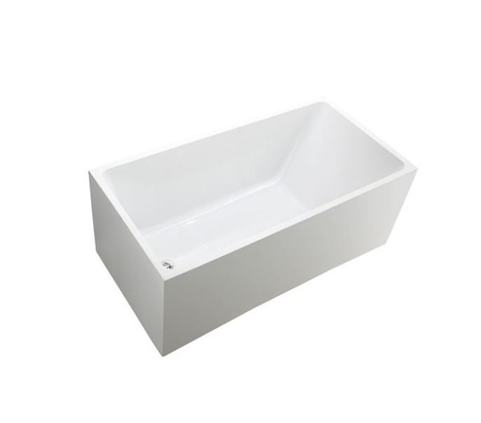 Bellaterra Catania 67 in. Freestanding Bathtub in Glossy White BA6816B