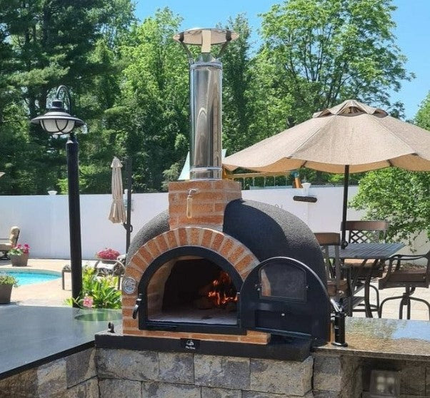 Proforno Traditional Wood Fired Brick Pizza Oven - Dymús PDYM-B