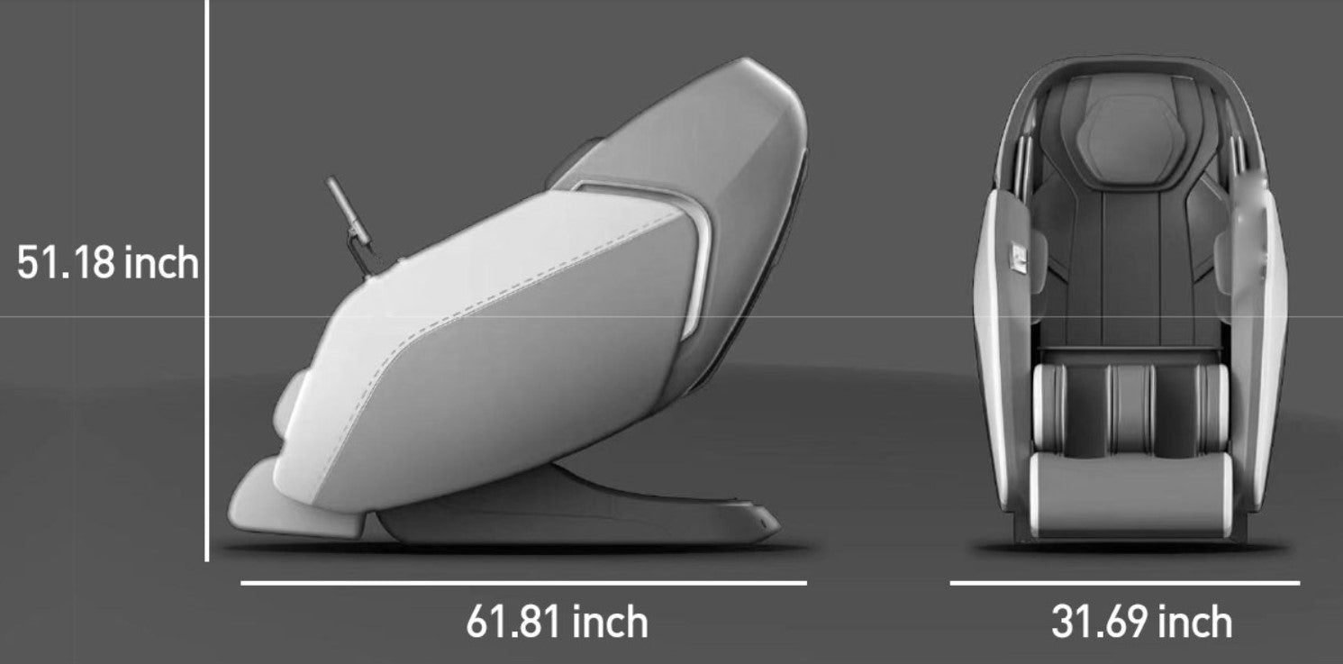 Dios Massage Chair 7D Dual Core Air Roller SL-track with 3D Calf Kneading Dios-7300