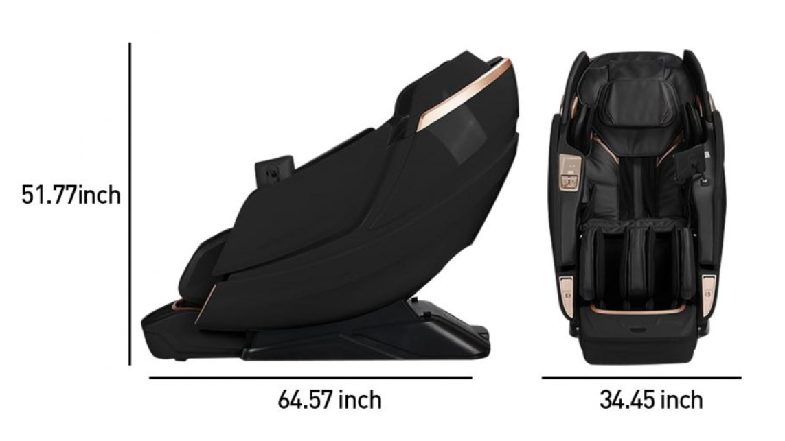 Kahuna Dios Massage Chair 8D AI Dual Air Tech Touch Roller SL-track with Brain Relaxation Program Dios-1288