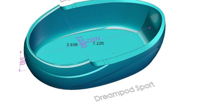 Dreampod Sport Float Pod DPFP205WPE
