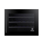 Vinotemp Wall-Mounted Single-Zone Wine Cooler, 24 Bottle Capacity, in Black EL-24WCUB