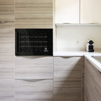 Vinotemp Wall-Mounted Single-Zone Wine Cooler, 24 Bottle Capacity, in Black EL-24WCUB