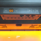 Vinotemp Backlit Series Commercial 300 Wine Cooler, Left Hinge, 188 Bottle Capacity, in Black EL-300COMM-L