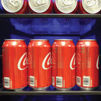 Vinotemp Connoisseur Series Dual-Zone 30" Wine and Beverage Cooler, 33 Bottles and 101 12 oz Can Capacity, in Black EL-30SWCB2D