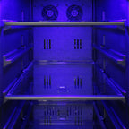 Vinotemp Butler Series Wine and Beverage Cooler, 33 Bottle and 101 12 oz Can Capacity, in Black  EL-BWC101-01